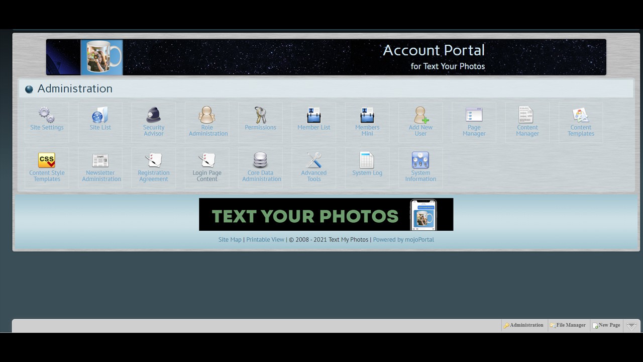 B. Administrator Logged In