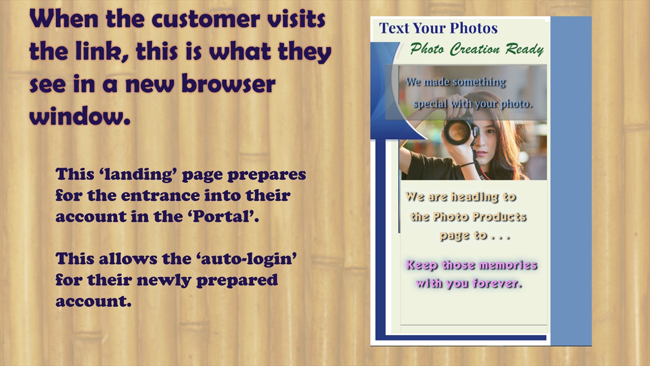 F. Landing Page
