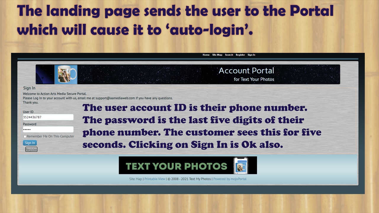 G. Auto Login