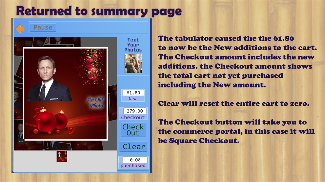 O. Summary Checkout