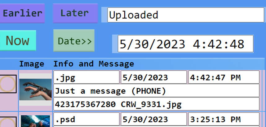 Upload Result