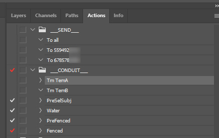 Template Actions
