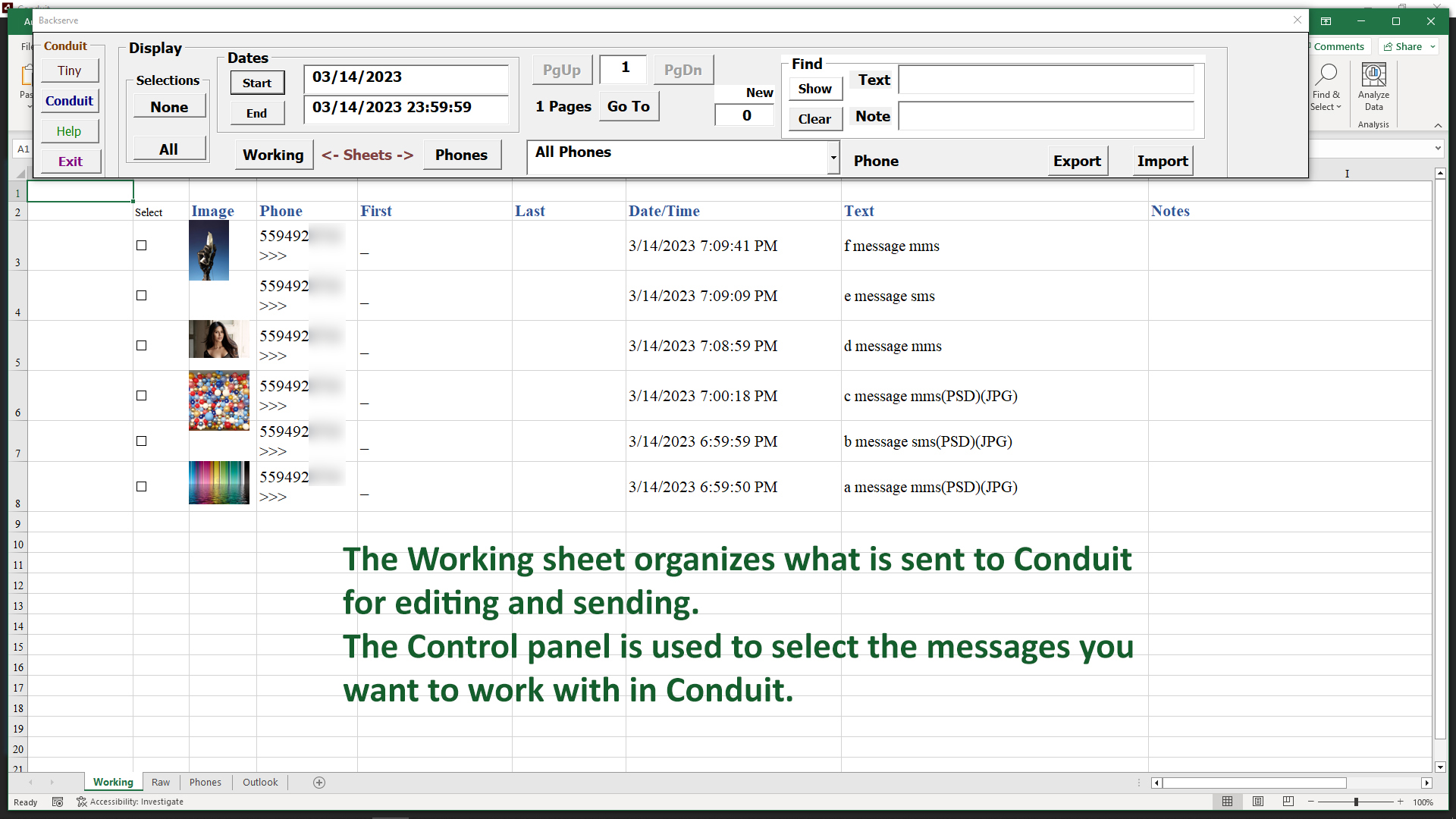 Excel Workbook